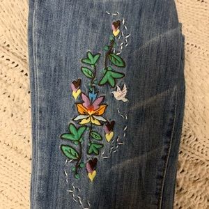 Billagong embroidered jeans